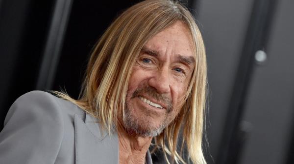 Iggy Pop smiling