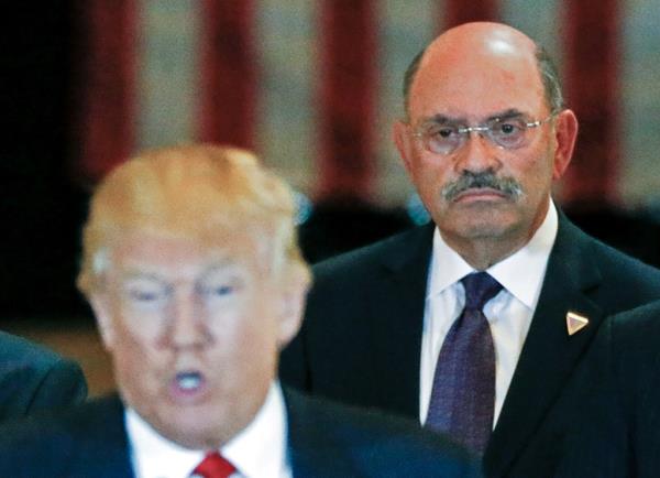 Donald Trump and Allen Weisselberg