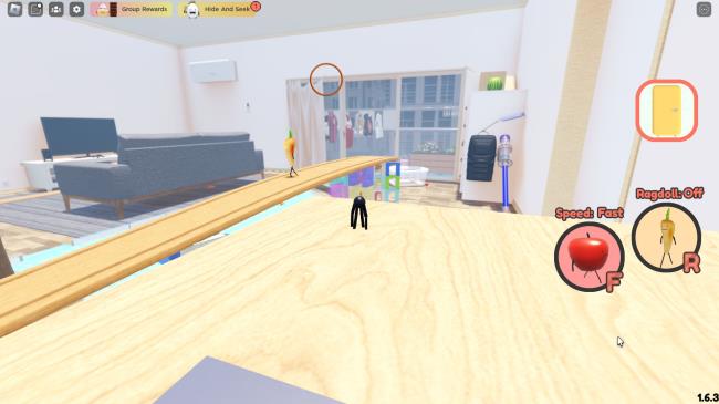 Roblox: Secret Staycation, the location of the Candy Cane